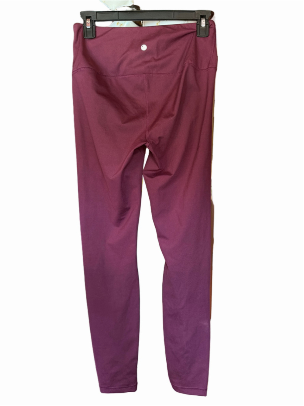 Women's Yogalicious Leggings Size S Burgundy High Rise Athletic Pants